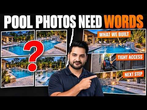 Pool Builders Turn Project Photos Into a Clear Page (2026)